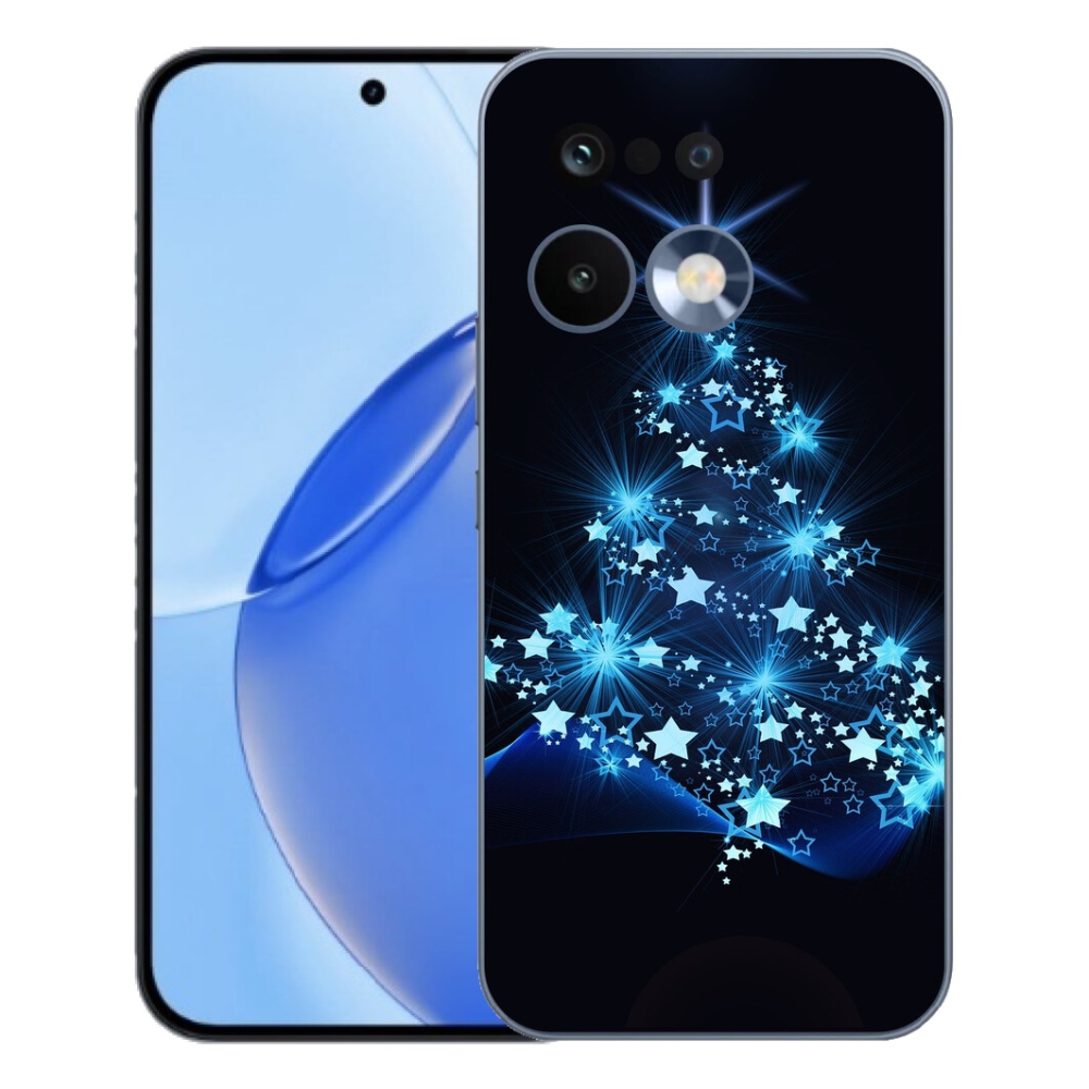 Gelový kryt mmCase na Realme 16 Pro - vánoční stromek