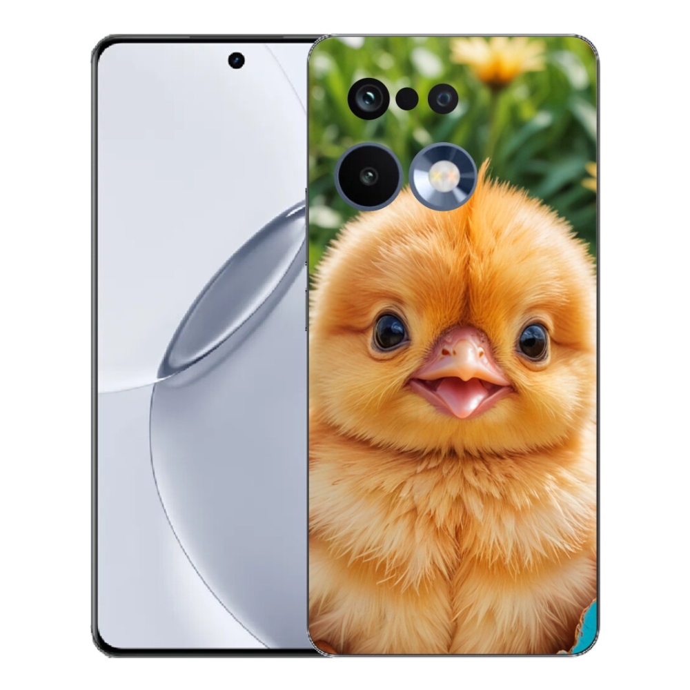 Gelový kryt mmCase na Realme 16 Pro+ - veselé kuřátko