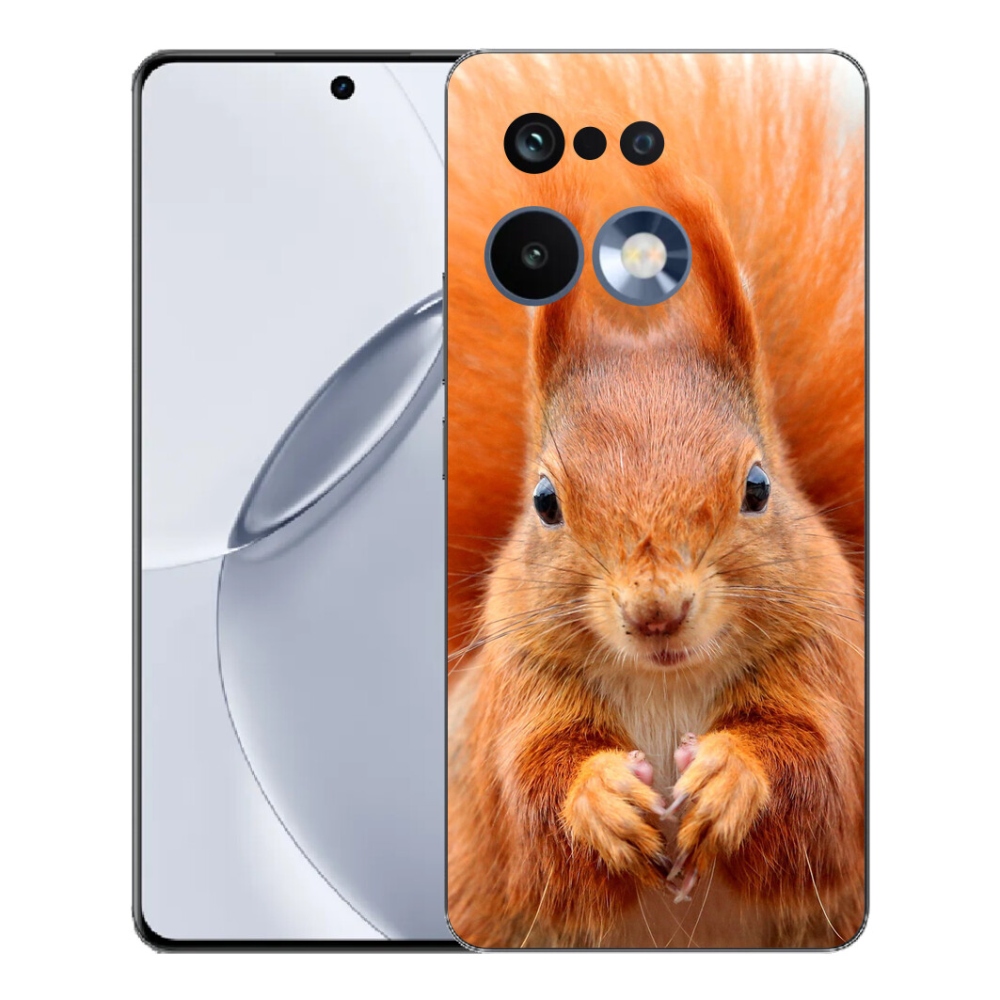 Gelový kryt mmCase na Realme 16 Pro+ - veverka