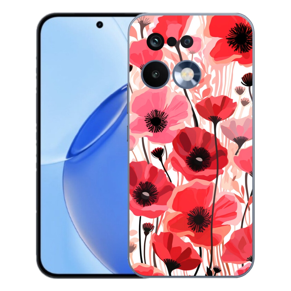 Gelový kryt mmCase na Realme 16 Pro - vlčí mák 1