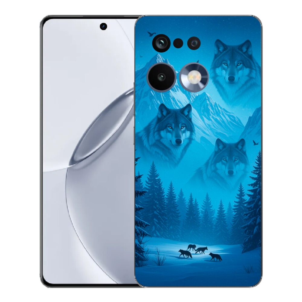 Gelový kryt mmCase na Realme 16 Pro+ - vlčí smečka
