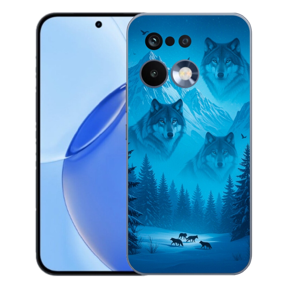 Gelový kryt mmCase na Realme 16 Pro - vlčí smečka