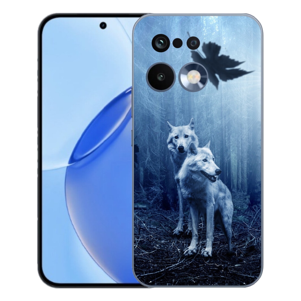 Gelový kryt mmCase na Realme 16 Pro - vlci v lese
