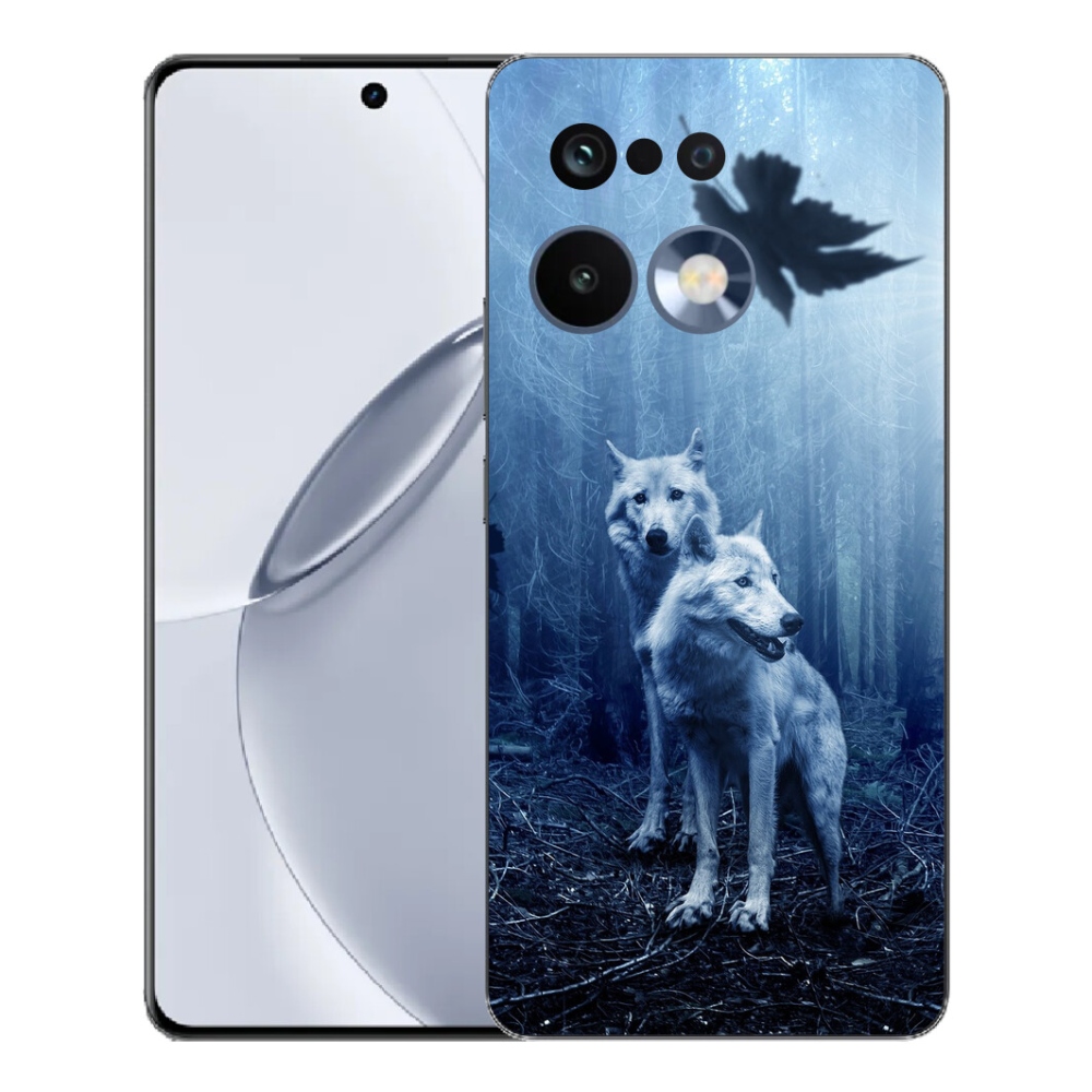 Gelový kryt mmCase na Realme 16 Pro+ - vlci v lese