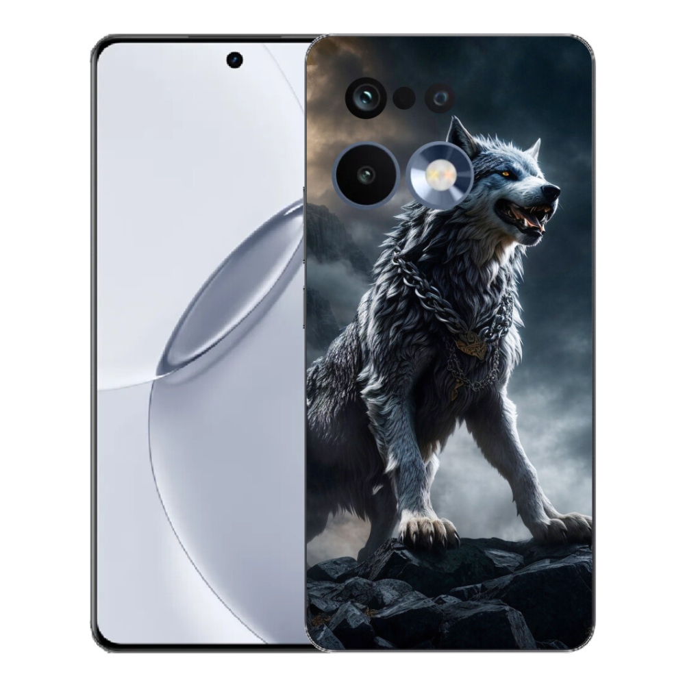 Gelový kryt mmCase na Realme 16 Pro+ - vlk 1
