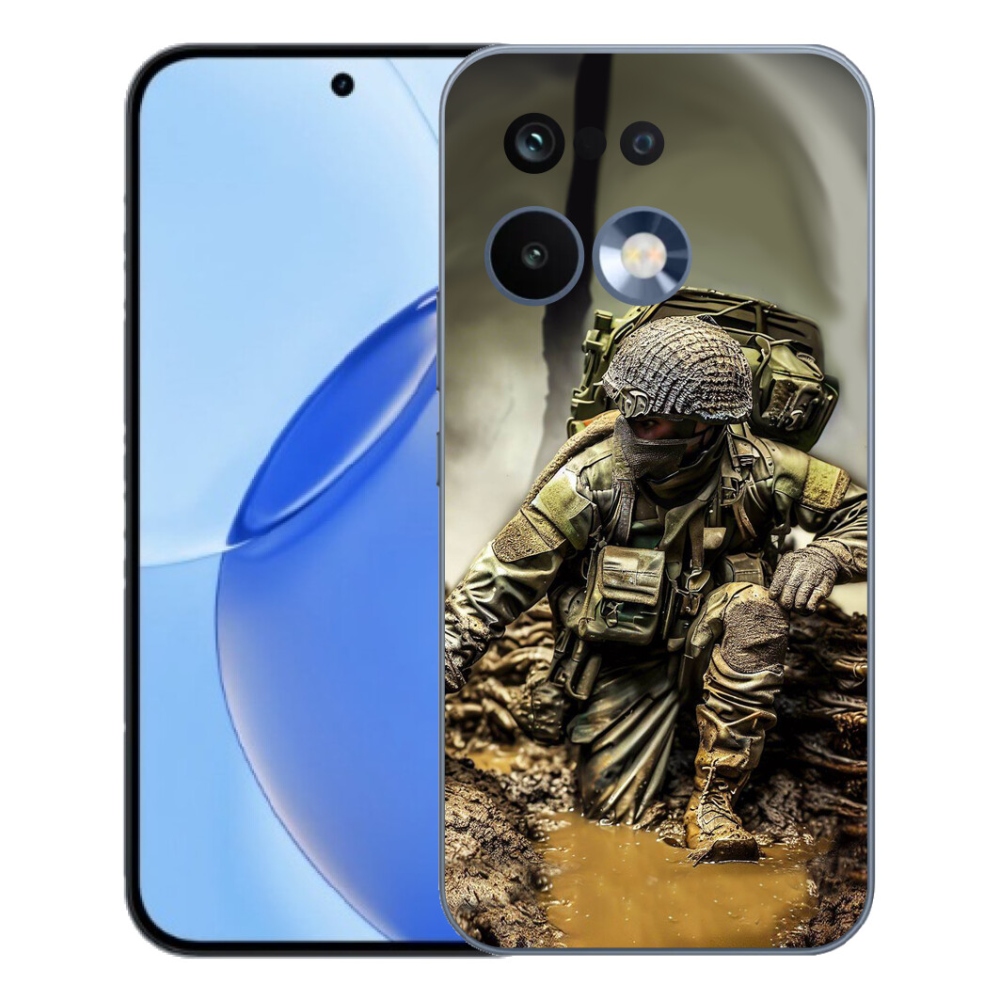 Gelový kryt mmCase na Realme 16 Pro - voják