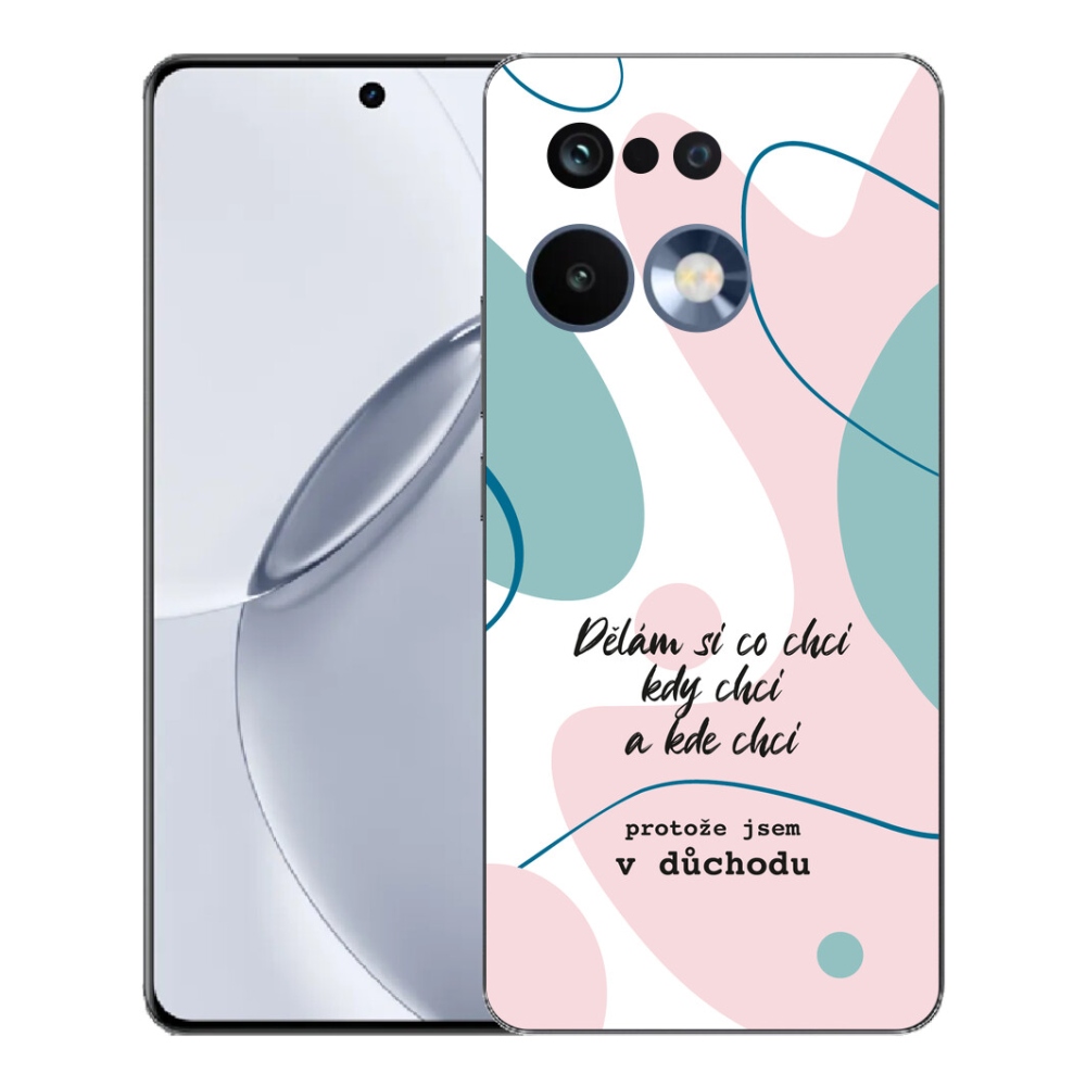 Gelový kryt mmCase na Realme 16 Pro+ - vtipný text 10 bílé pozadí