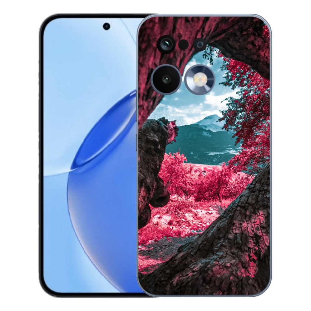 Gelový kryt mmCase na Realme 16 Pro - výhled na hory