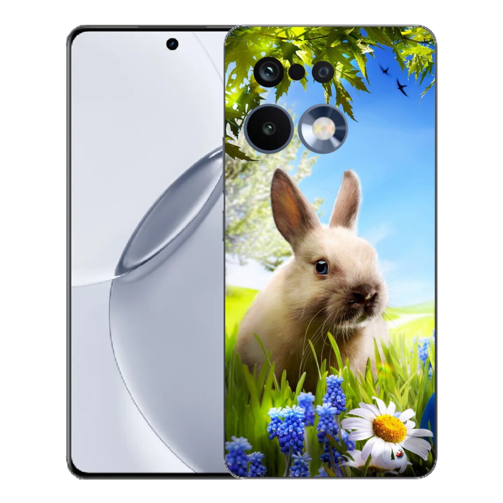 Gelový kryt mmCase na Realme 16 Pro+ - zajíček