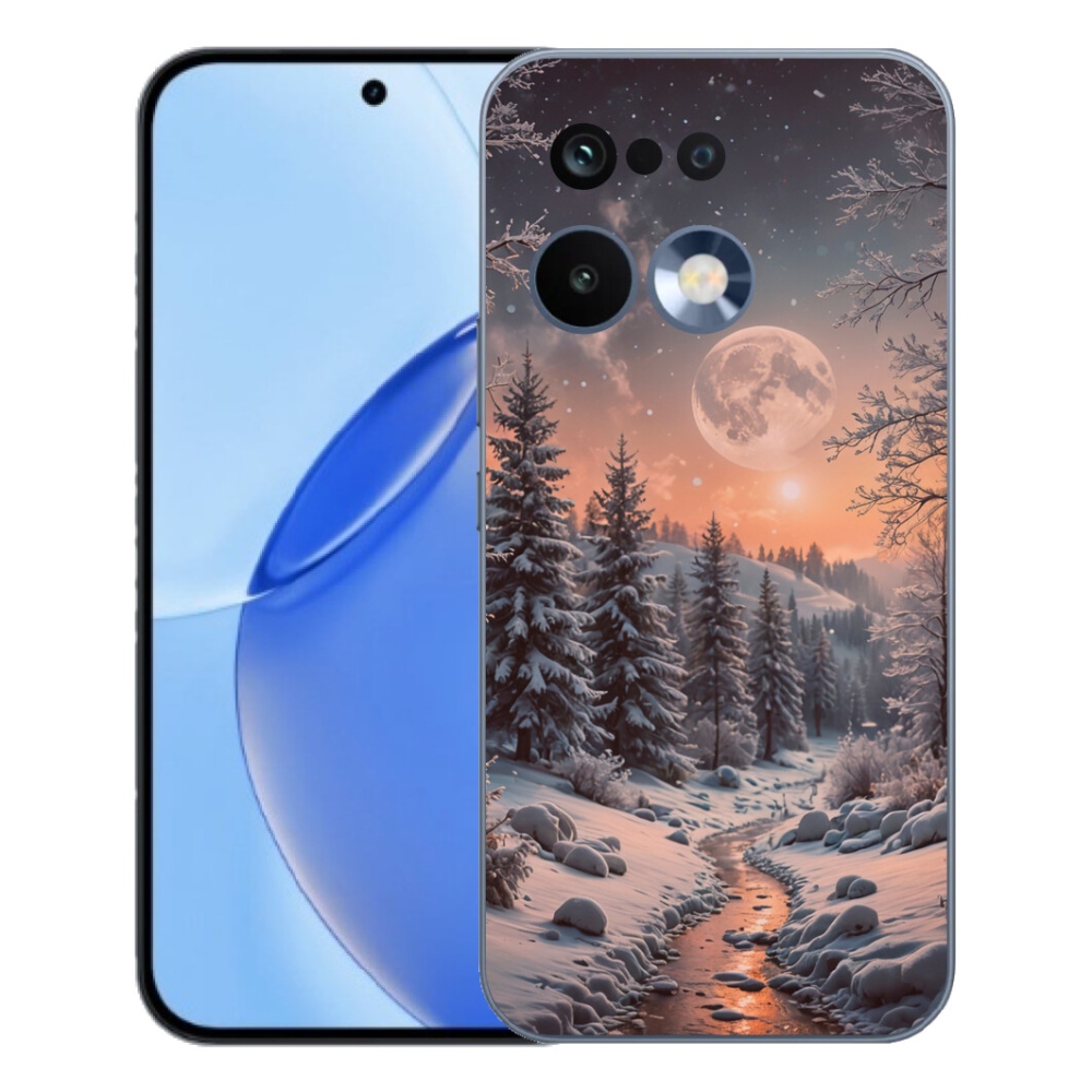 Gelový kryt mmCase na Realme 16 Pro - zimní krajina 2