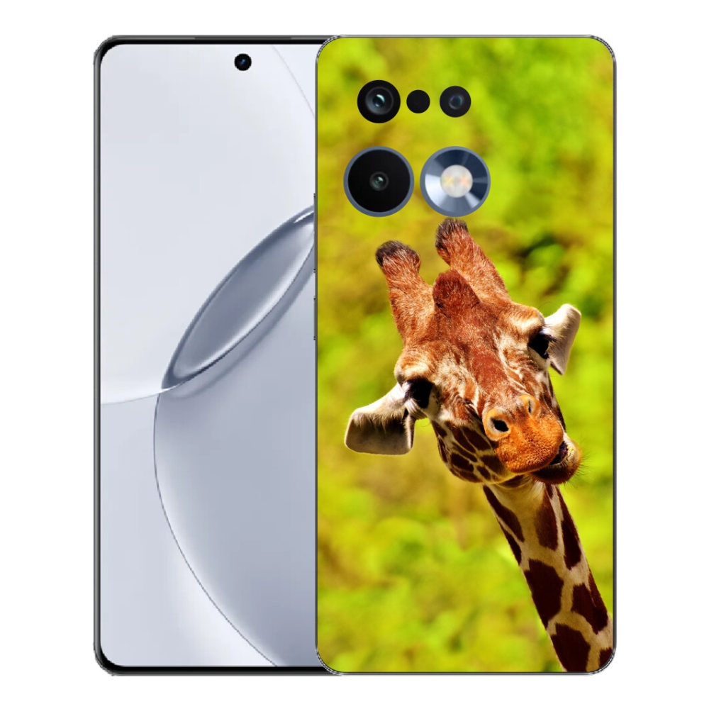 Gelový kryt mmCase na Realme 16 Pro+ - žirafa