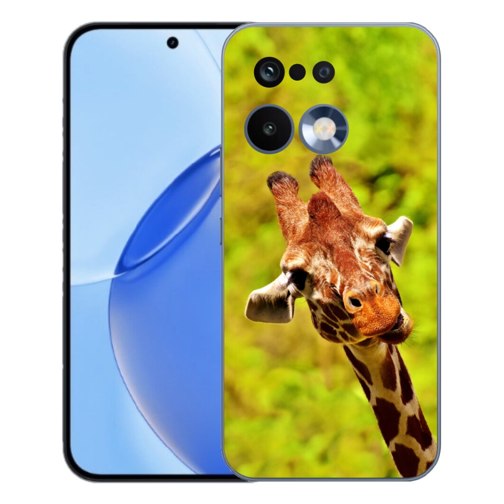 Gelový kryt mmCase na Realme 16 Pro - žirafa