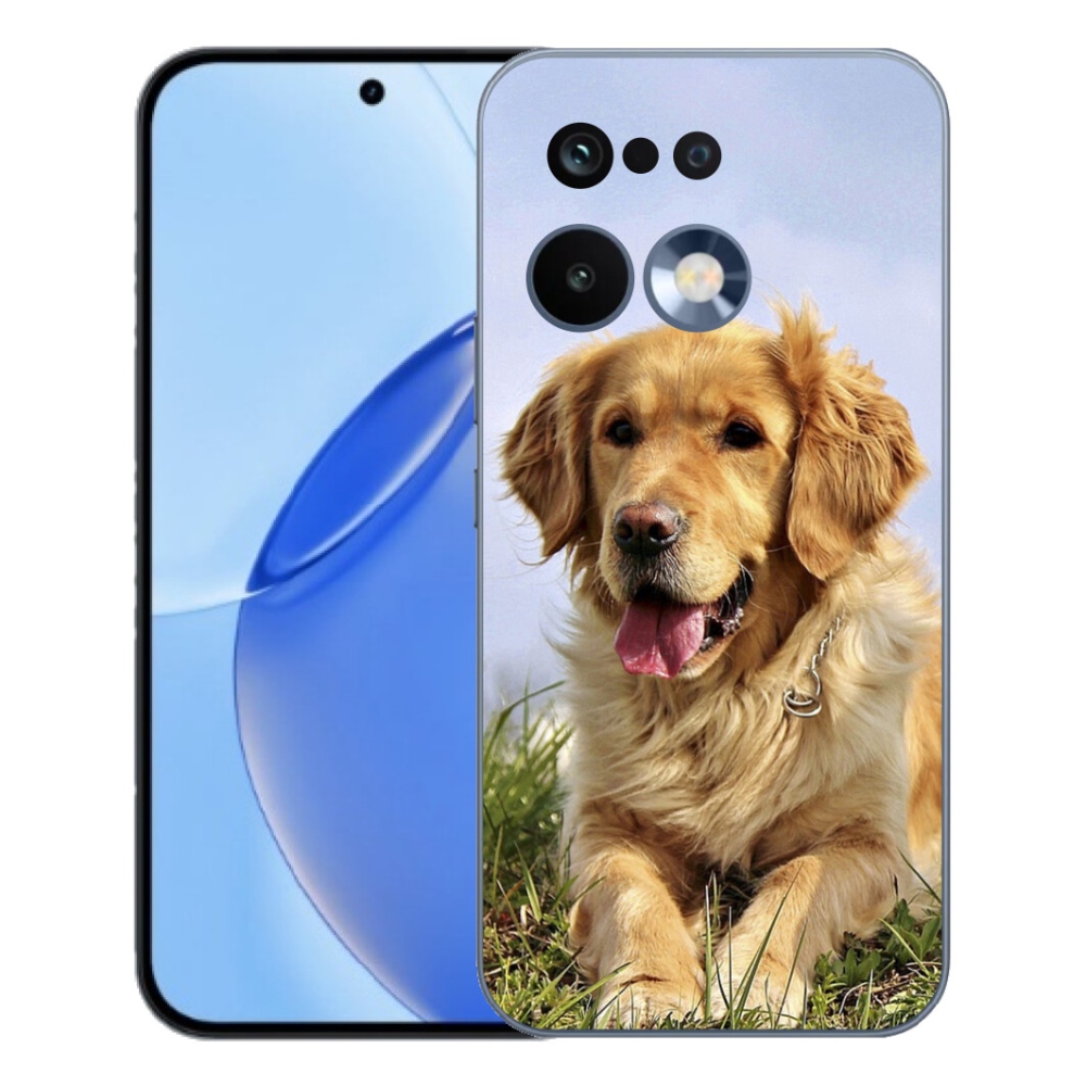 Gelový kryt mmCase na Realme 16 Pro - zlatý retrívr