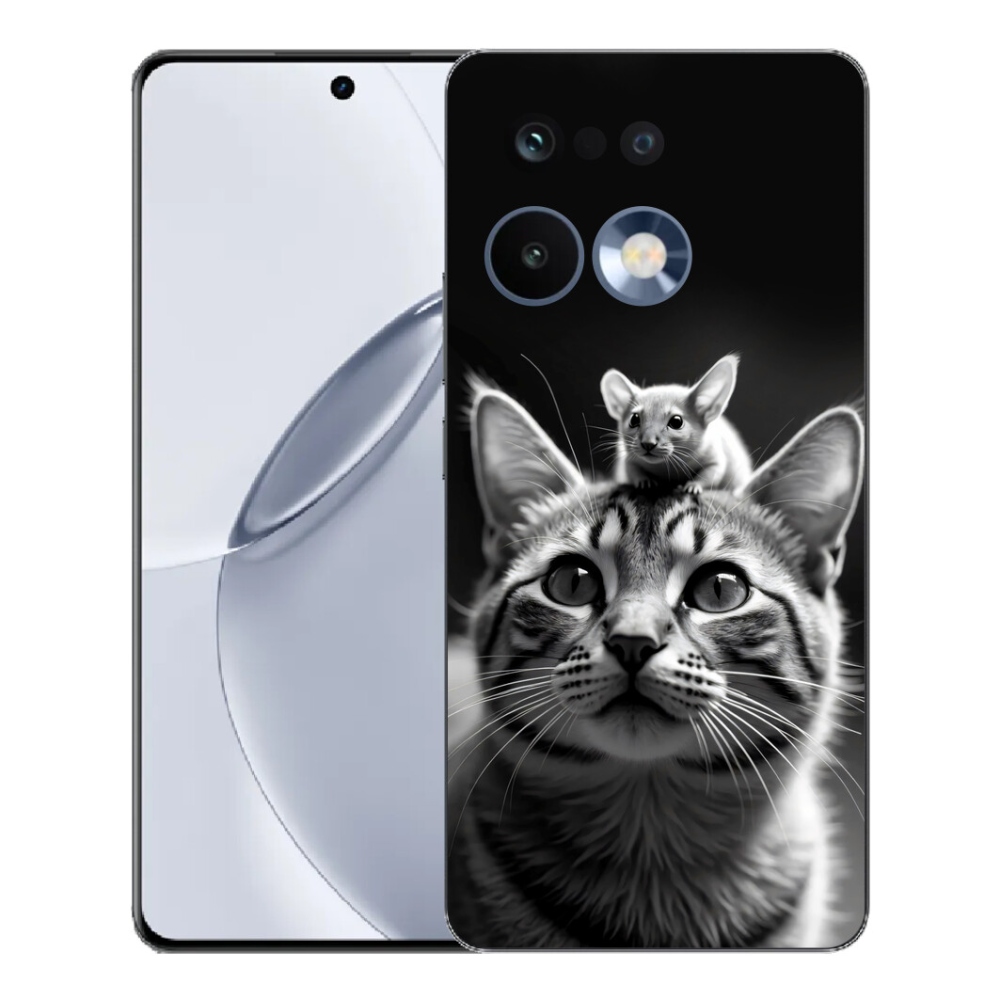 Gelový kryt mmCase na Realme 16 Pro+ - zvířecí přátelství 2