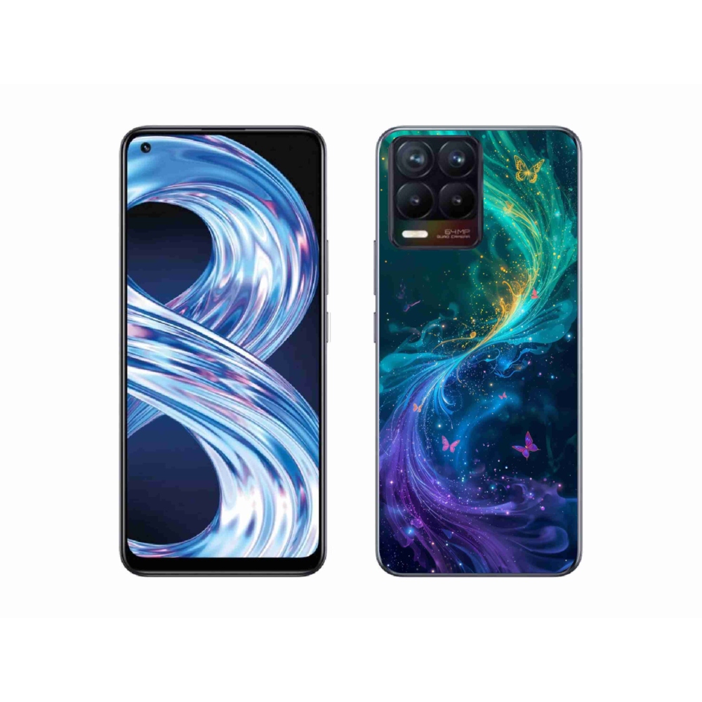 Gelový kryt mmCase na Realme 8 4G - abstraktní motiv 31