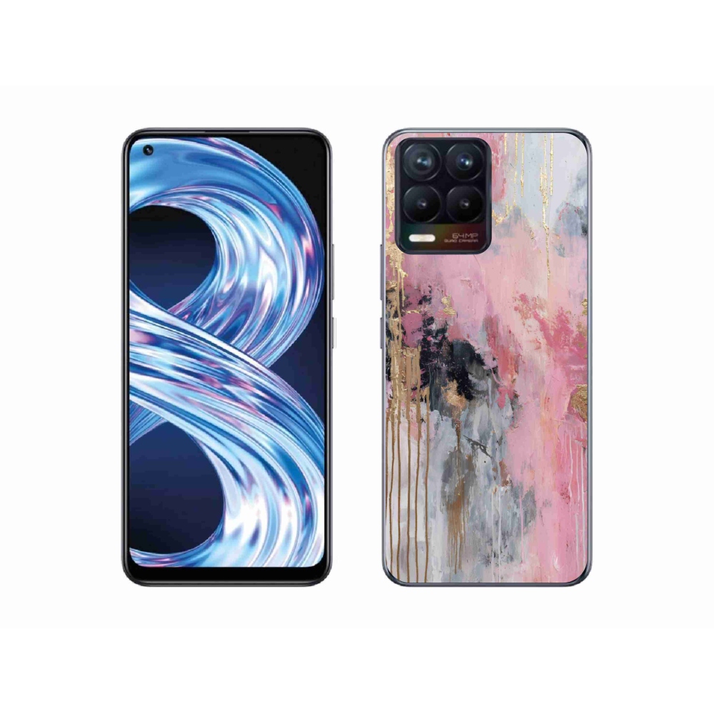 Gelový kryt mmCase na Realme 8 4G - abstraktní motiv 49