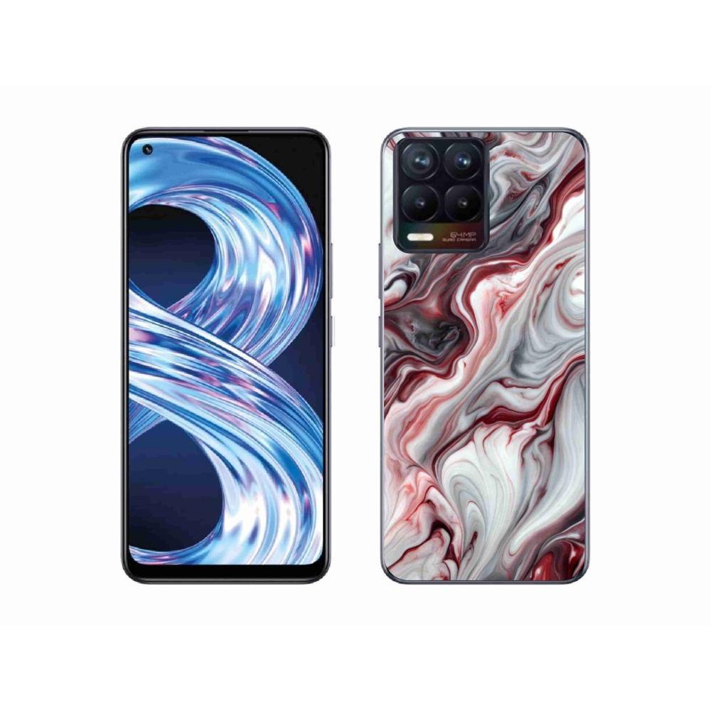 Gelový kryt mmCase na Realme 8 4G - abstraktní motiv 64