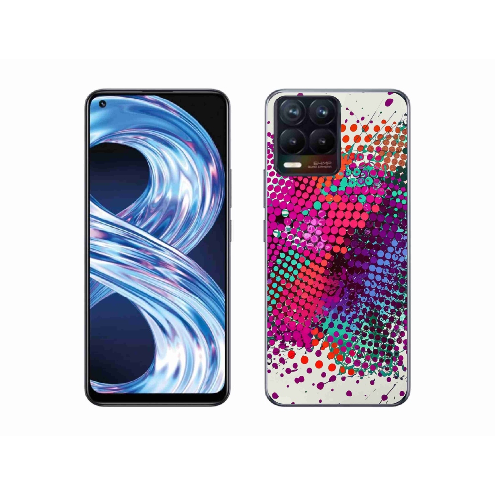 Gelový kryt mmCase na Realme 8 4G - abstraktní motiv 65