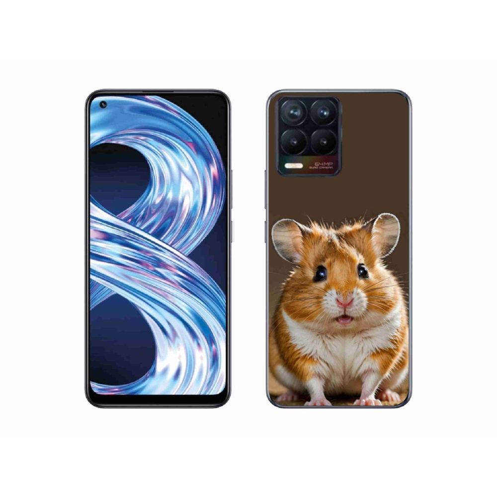 Gelový kryt mmCase na Realme 8 4G - křeček