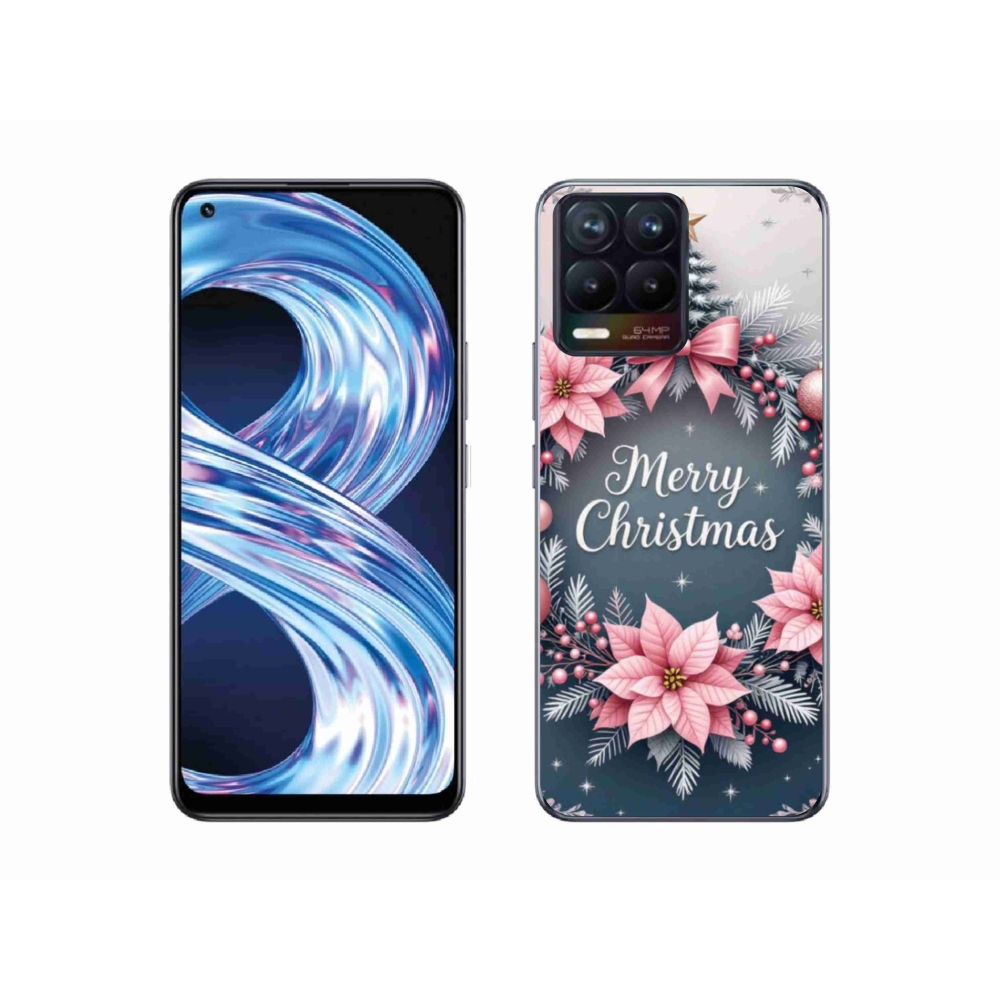 Gelový kryt mmCase na Realme 8 4G - merry christmas