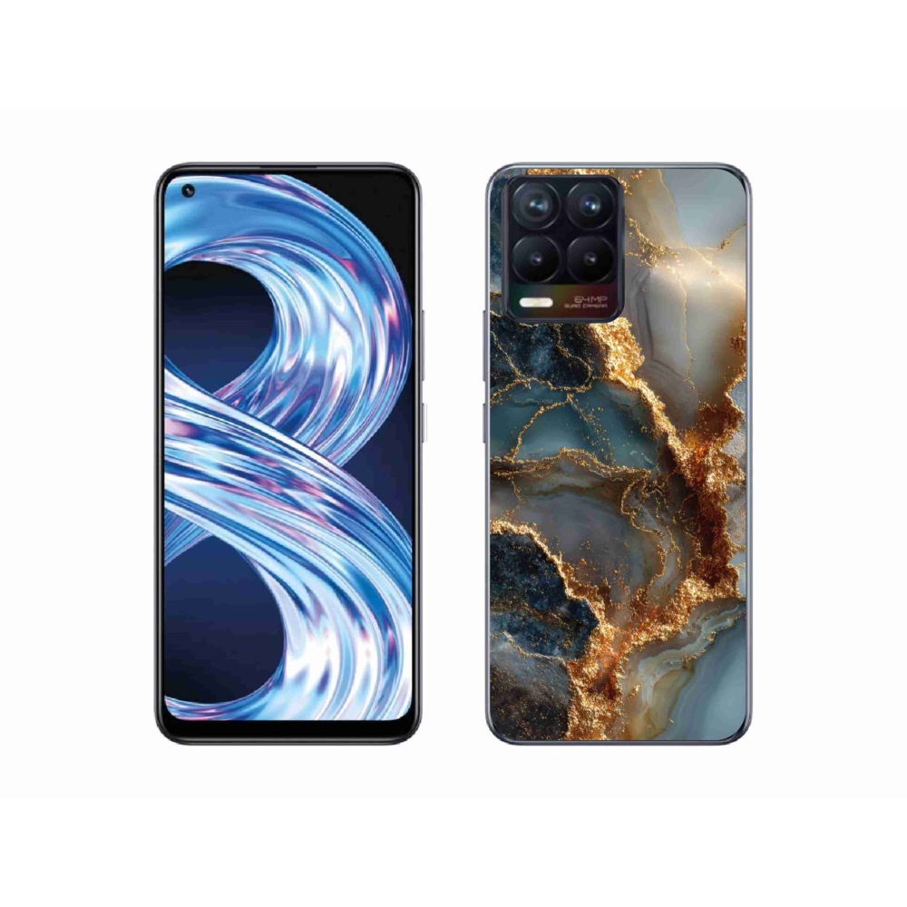 Gelový kryt mmCase na Realme 8 Pro - abstraktní motiv 33
