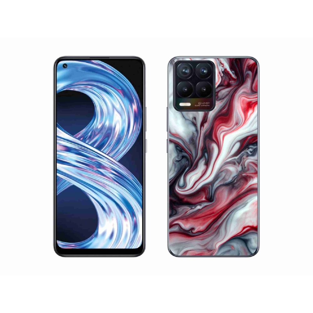 Gelový kryt mmCase na Realme 8 Pro - abstraktní motiv 37