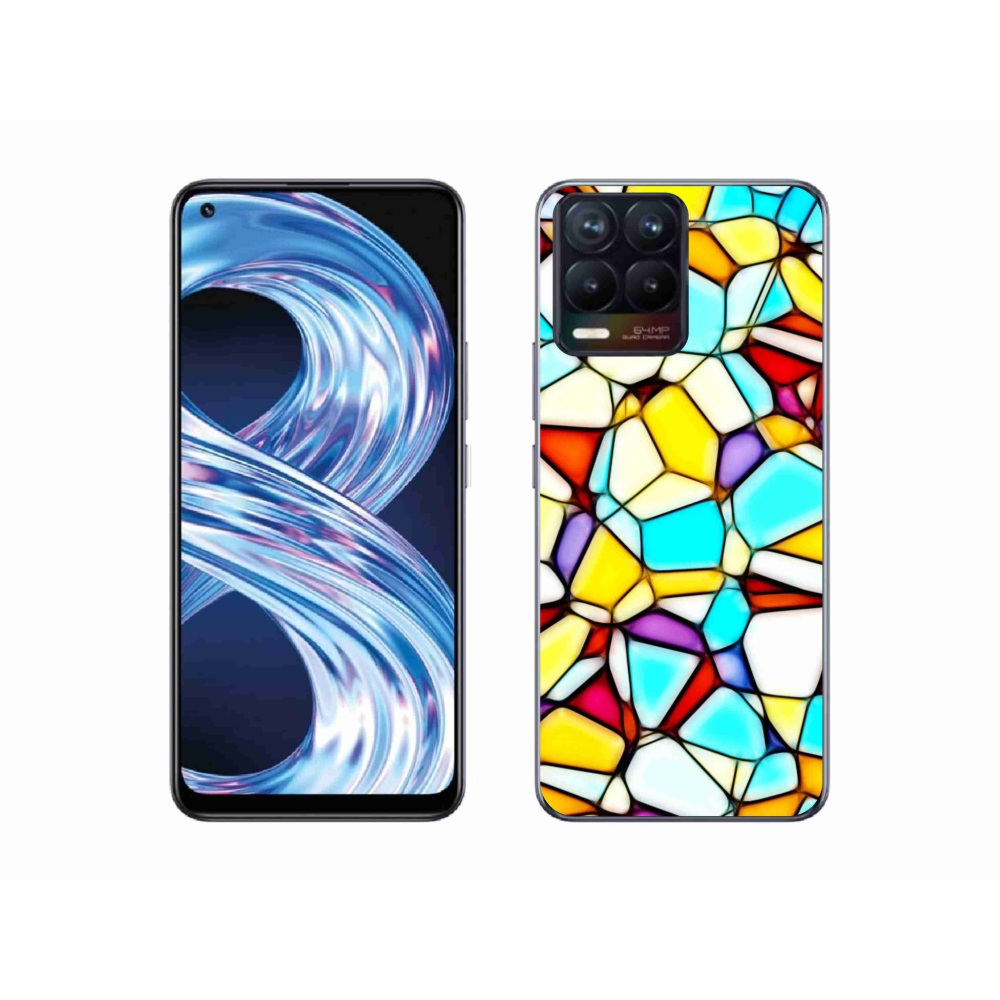 Gelový kryt mmCase na Realme 8 Pro - abstraktní motiv 40