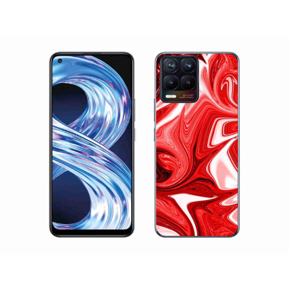Gelový kryt mmCase na Realme 8 Pro - abstraktní motiv 43