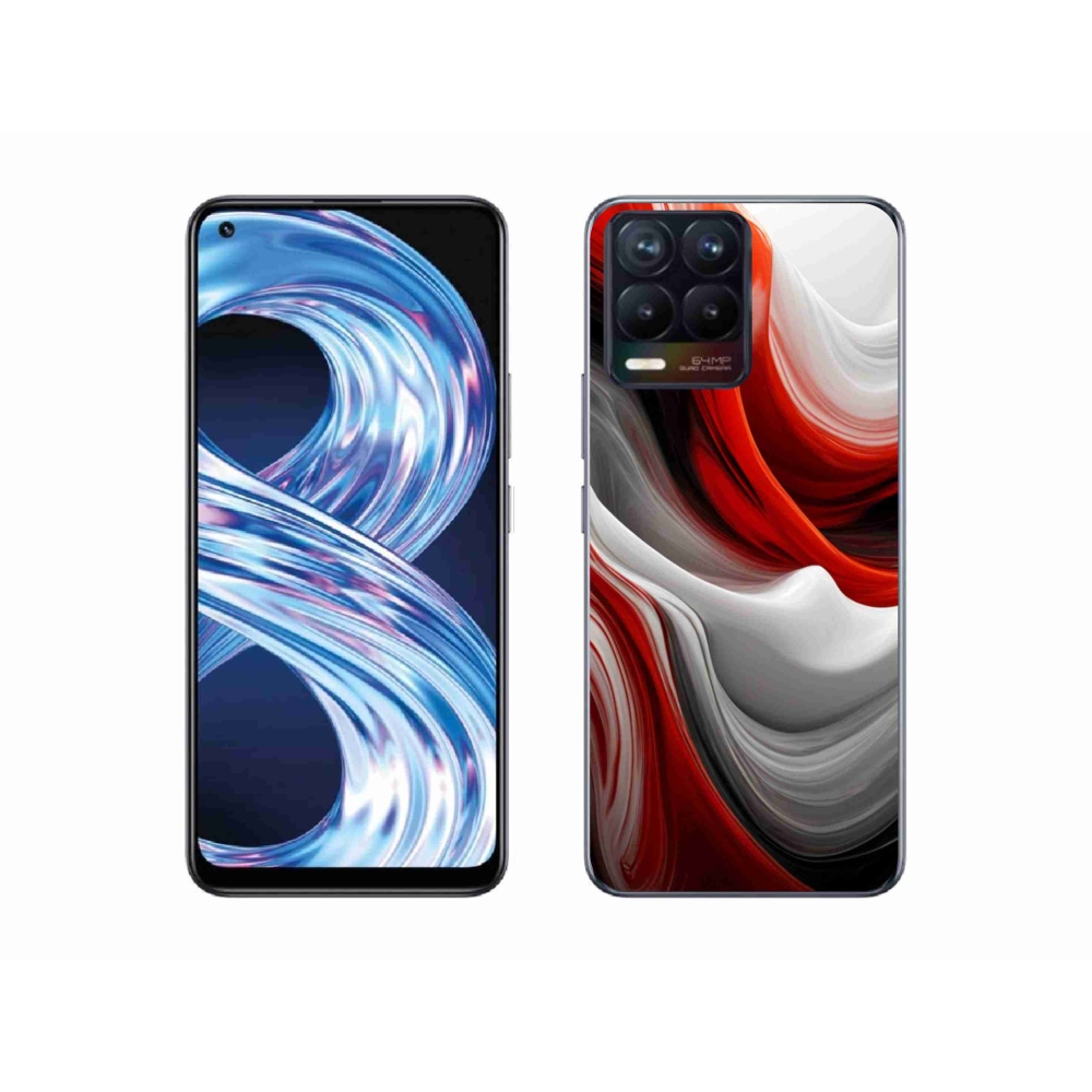 Gelový kryt mmCase na Realme 8 Pro - abstraktní motiv 47