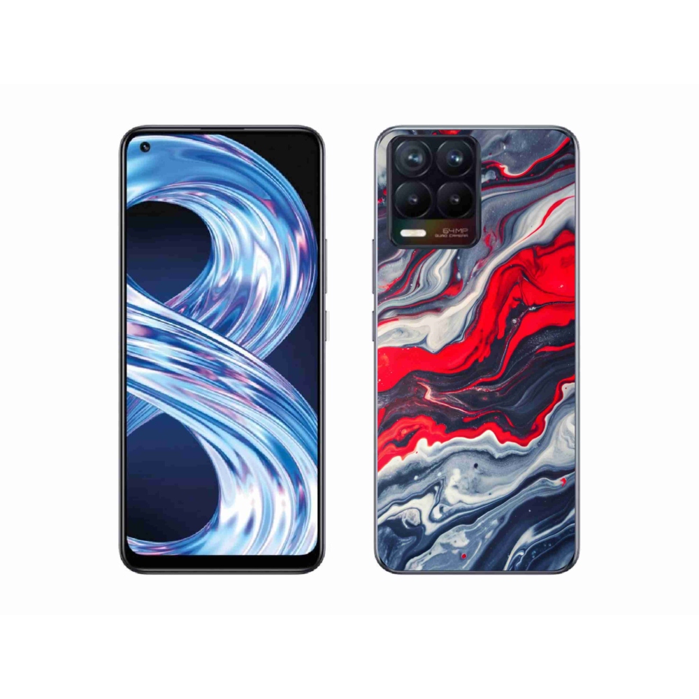 Gelový kryt mmCase na Realme 8 Pro - abstraktní motiv 59