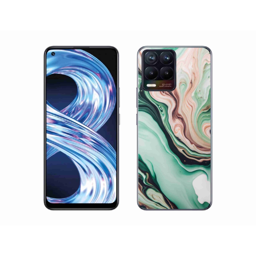 Gelový kryt mmCase na Realme 8 Pro - abstraktní motiv 62