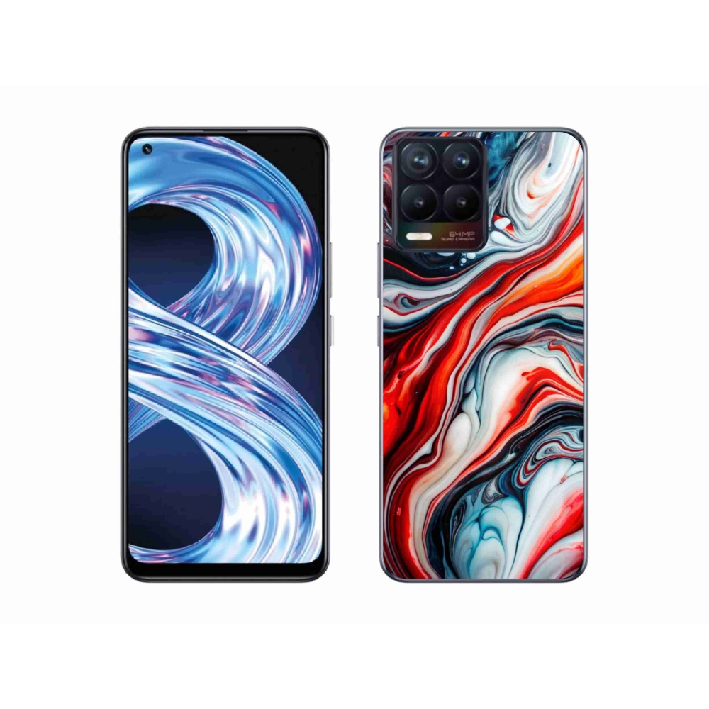 Gelový kryt mmCase na Realme 8 Pro - abstraktní motiv 63