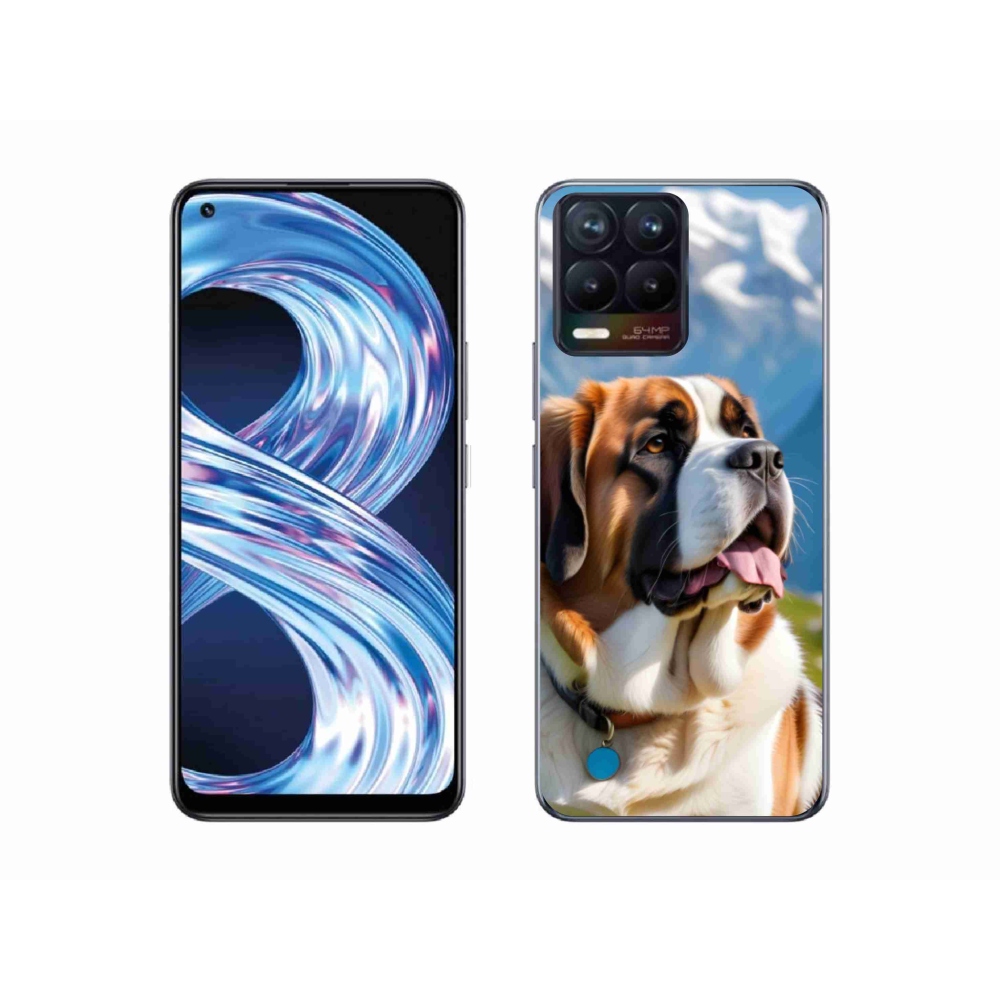 Gelový kryt mmCase na Realme 8 Pro - bernardýn