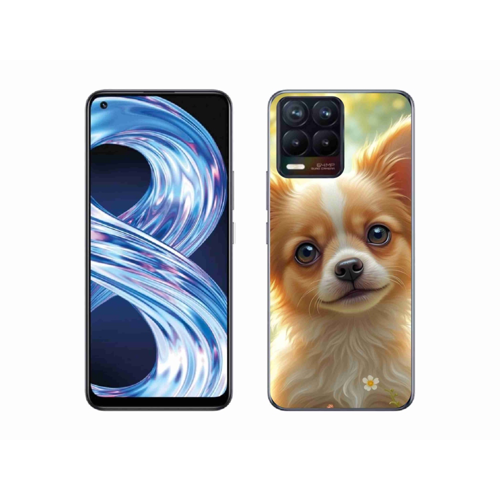 Gelový kryt mmCase na Realme 8 Pro - čivava 5