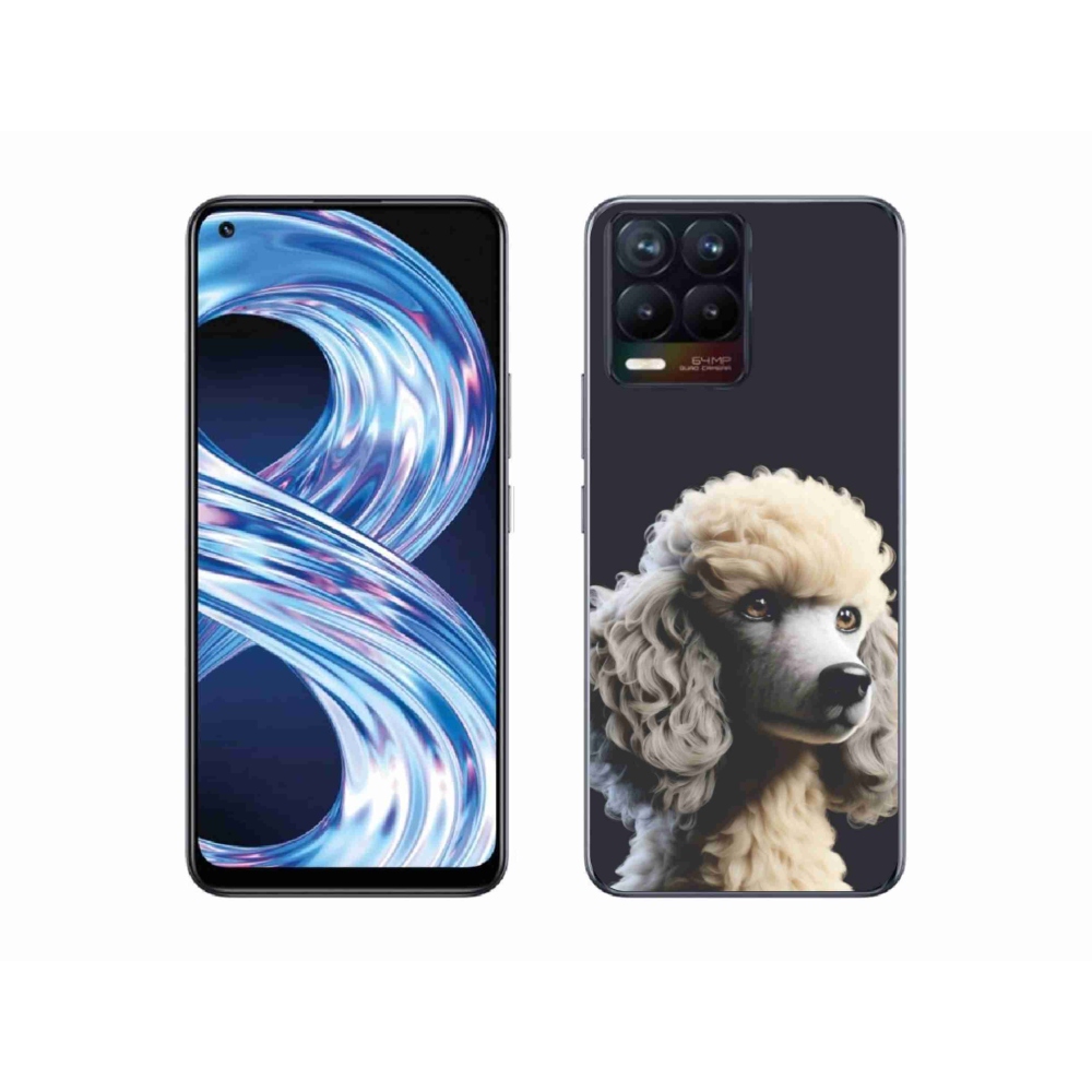 Gelový kryt mmCase na Realme 8 Pro - pudl