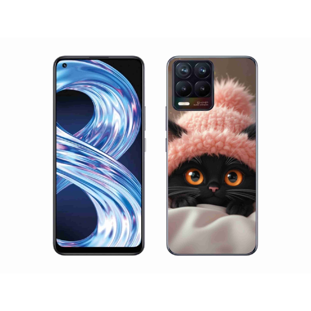Gelový kryt mmCase na Realme 8 Pro - roztomilé kotě 7