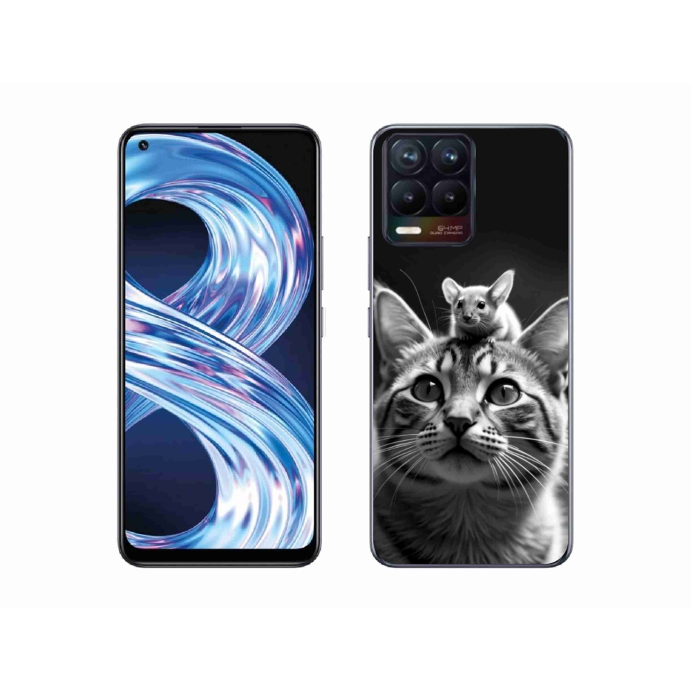 Gelový kryt mmCase na Realme 8 Pro - zvířecí přátelství 2