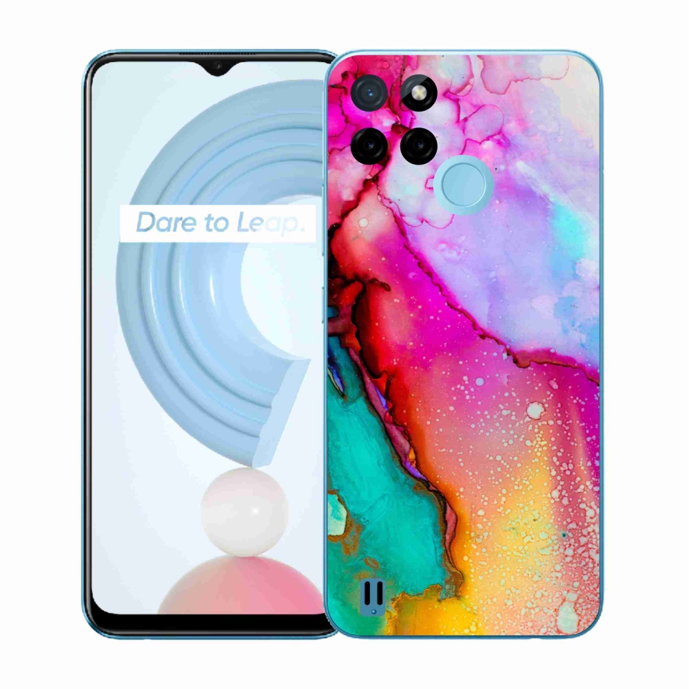 Gelový kryt mmCase na Realme C21Y/C25Y - abstrakt 24