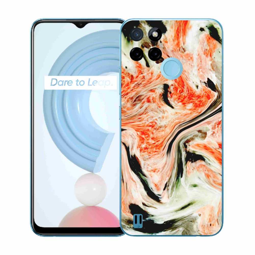 Gelový kryt mmCase na Realme C21Y/C25Y - abstrakt 25