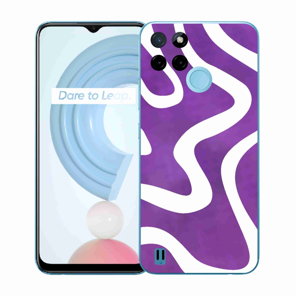 Gelový kryt mmCase na Realme C21Y/C25Y - abstrakt 30