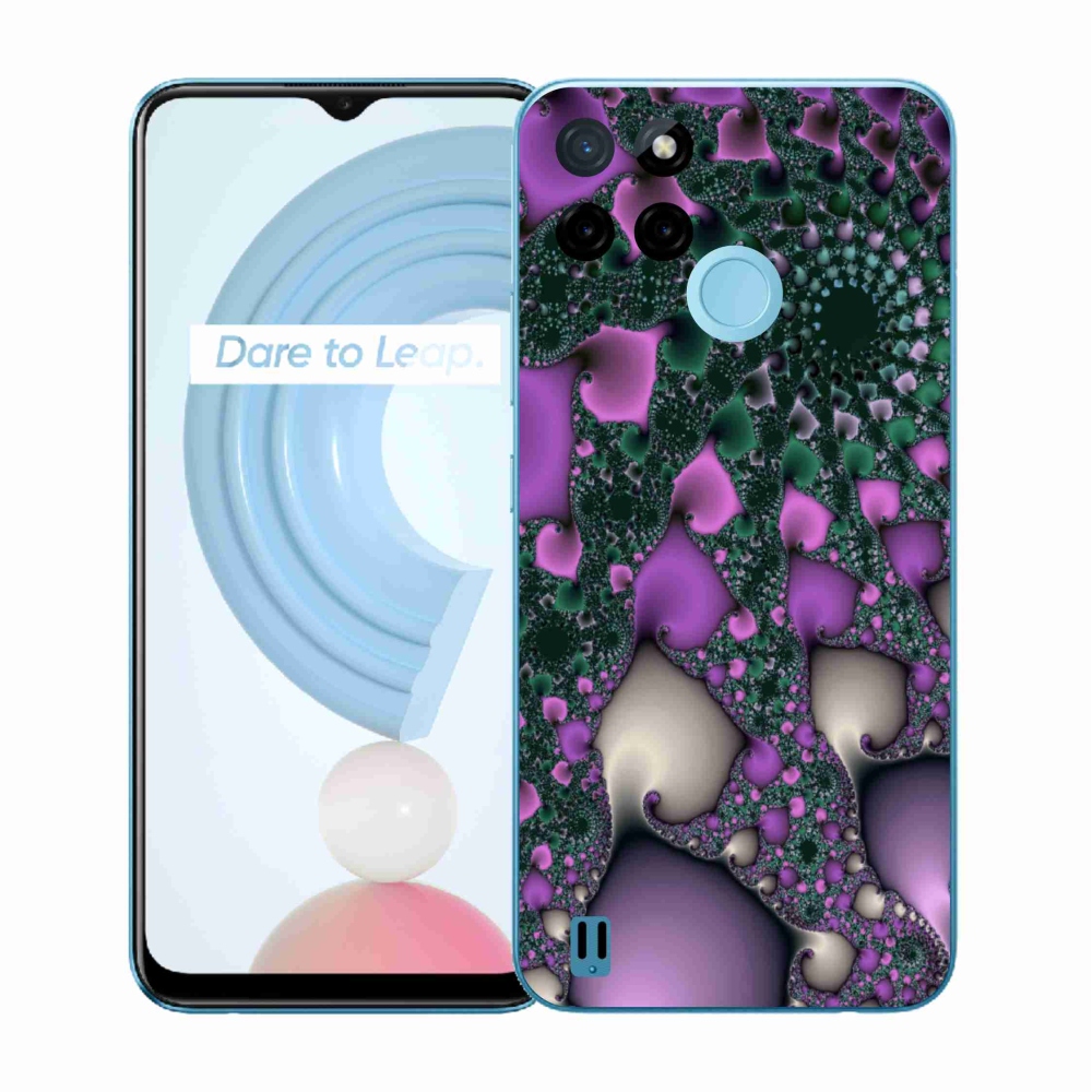 Gelový kryt mmCase na Realme C21Y/C25Y - abstrakt 7