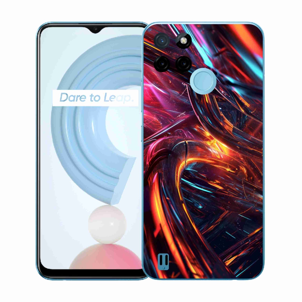 Gelový kryt mmCase na Realme C21Y/C25Y - abstraktní motiv 10