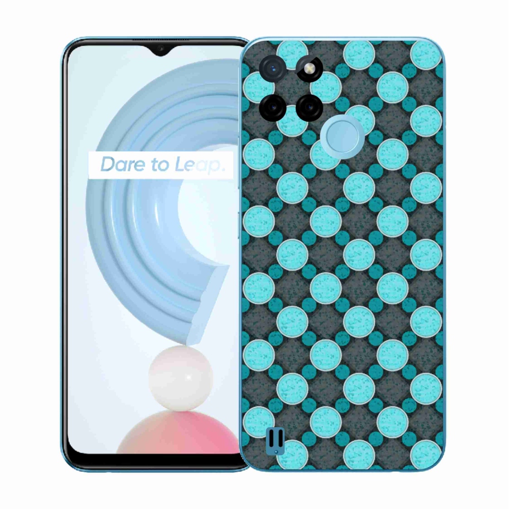 Gelový kryt mmCase na Realme C21Y/C25Y - abstraktní motiv 14