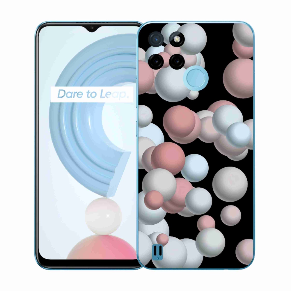 Gelový kryt mmCase na Realme C21Y/C25Y - abstraktní motiv 27