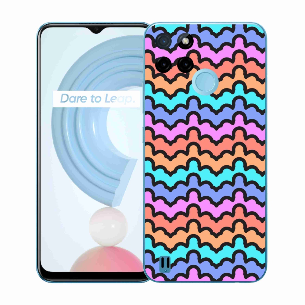 Gelový kryt mmCase na Realme C21Y/C25Y - abstraktní motiv 30