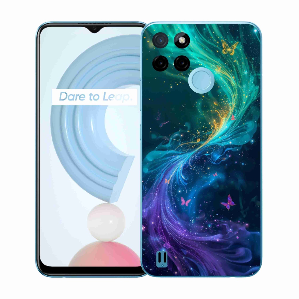 Gelový kryt mmCase na Realme C21Y/C25Y - abstraktní motiv 31