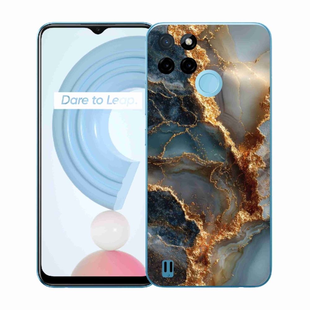 Gelový kryt mmCase na Realme C21Y/C25Y - abstraktní motiv 33