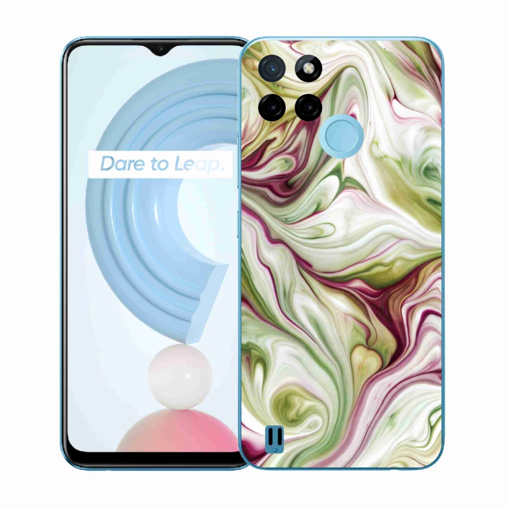 Gelový kryt mmCase na Realme C21Y/C25Y - abstraktní motiv 36