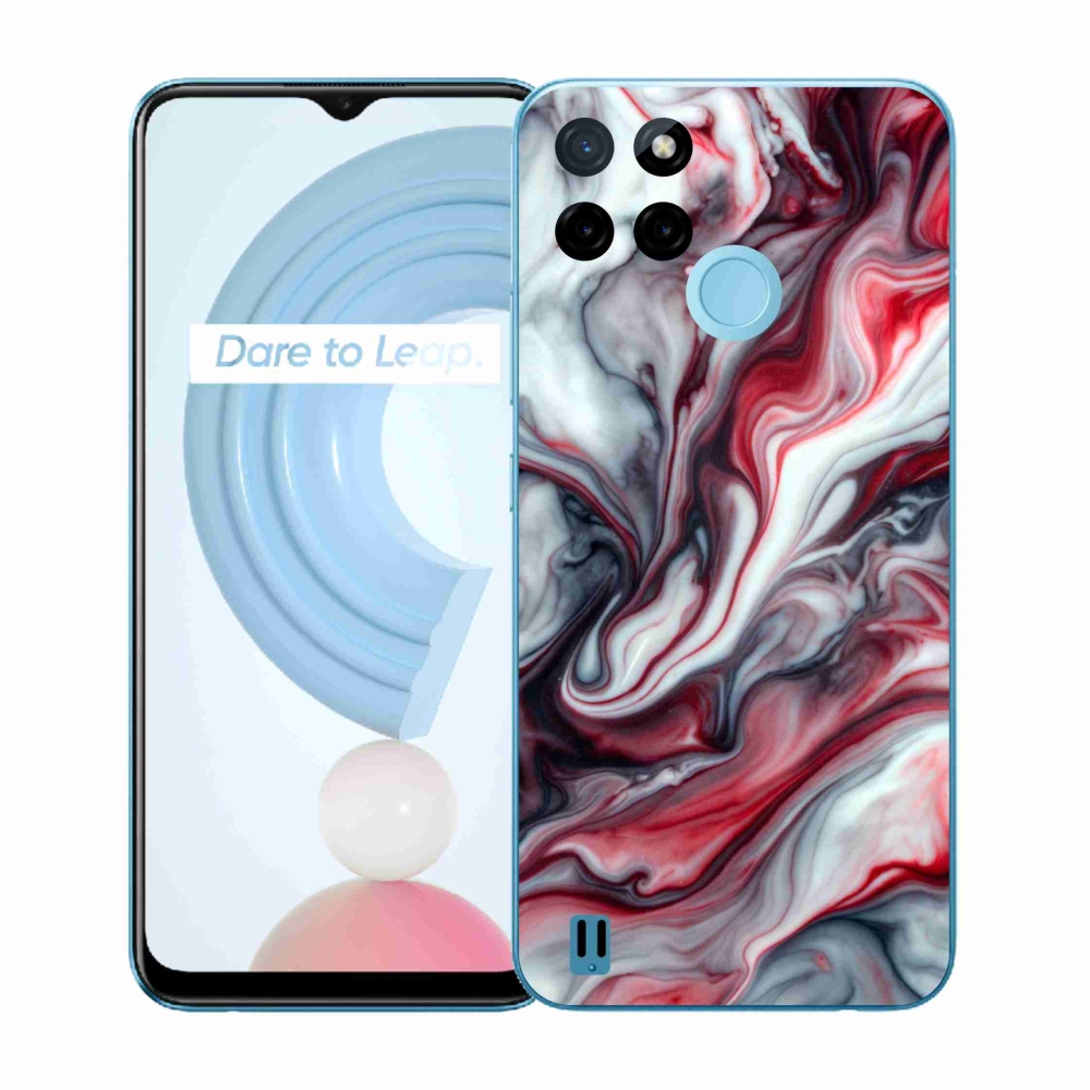 Gelový kryt mmCase na Realme C21Y/C25Y - abstraktní motiv 37