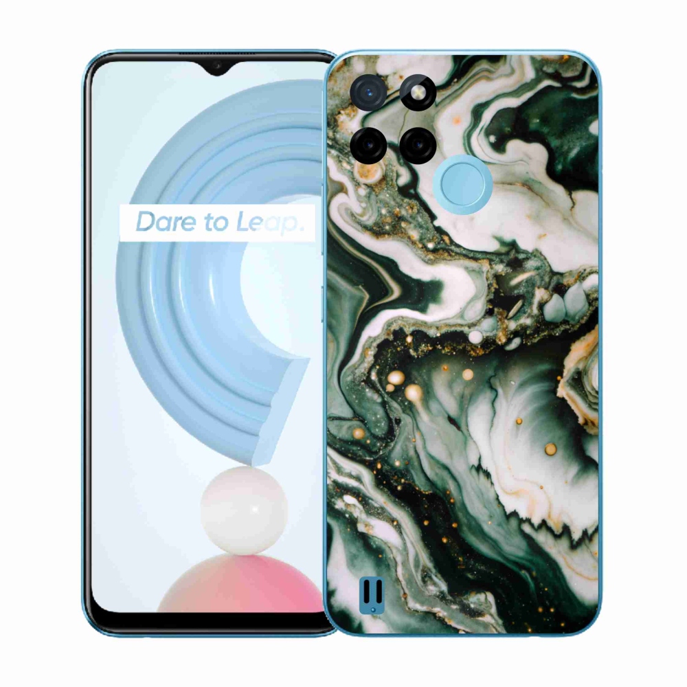 Gelový kryt mmCase na Realme C21Y/C25Y - abstraktní motiv 38